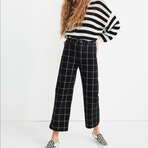 NWT Madewell Emmet wide-leg crop pant sz 24